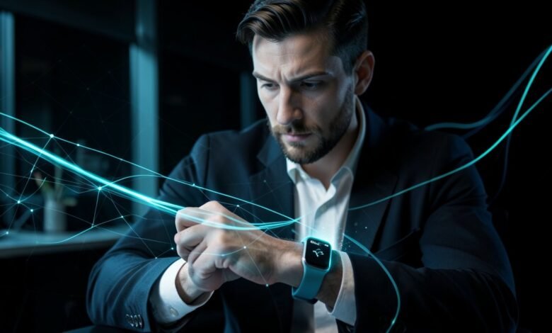 Persona con un Google Pixel Watch 5 en la muñeca usando comandos de voz de Gemini