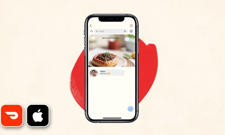 DoorDash abre lista de espera para pedir comida por Messages